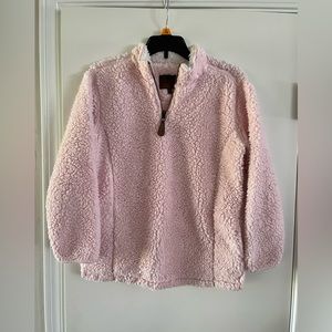 C.C.Kids/Girlie Girls Sherpa Pullover,Size Youth Small